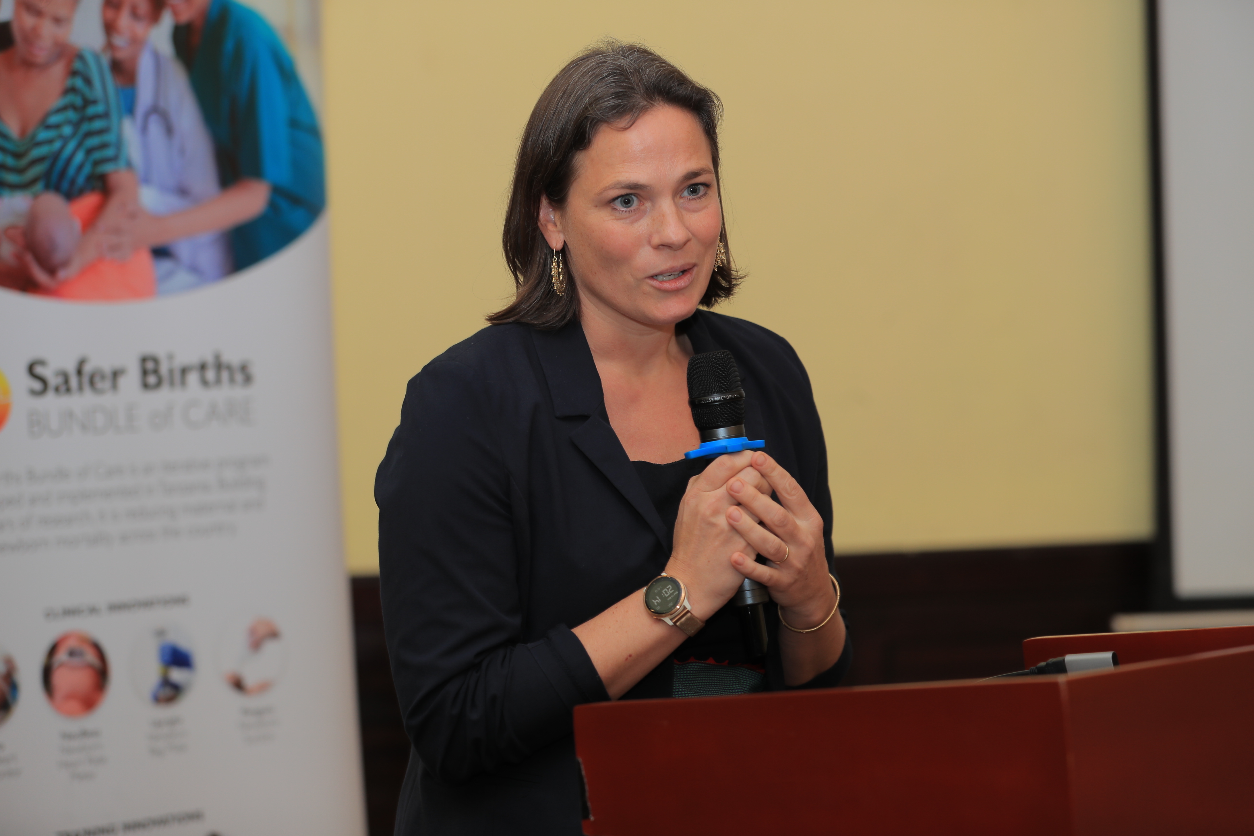 Karoline Linde, CEO of Laerdal Global Health,