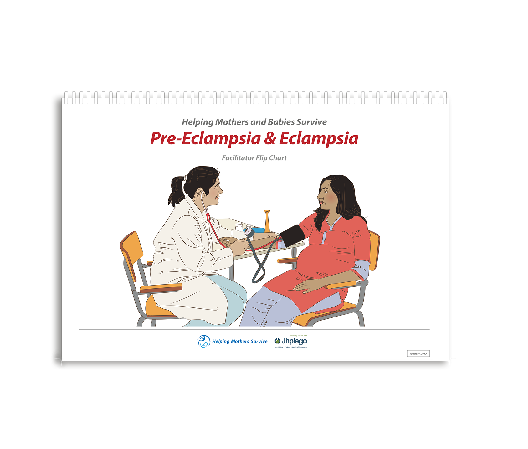 PE-E Flip Chart, International graphics